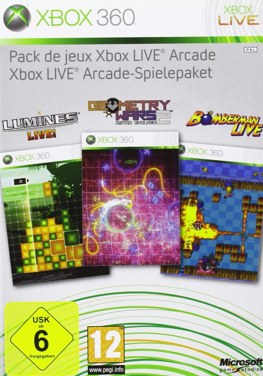 Xbox Live Arcade-Spielepaket (DE)