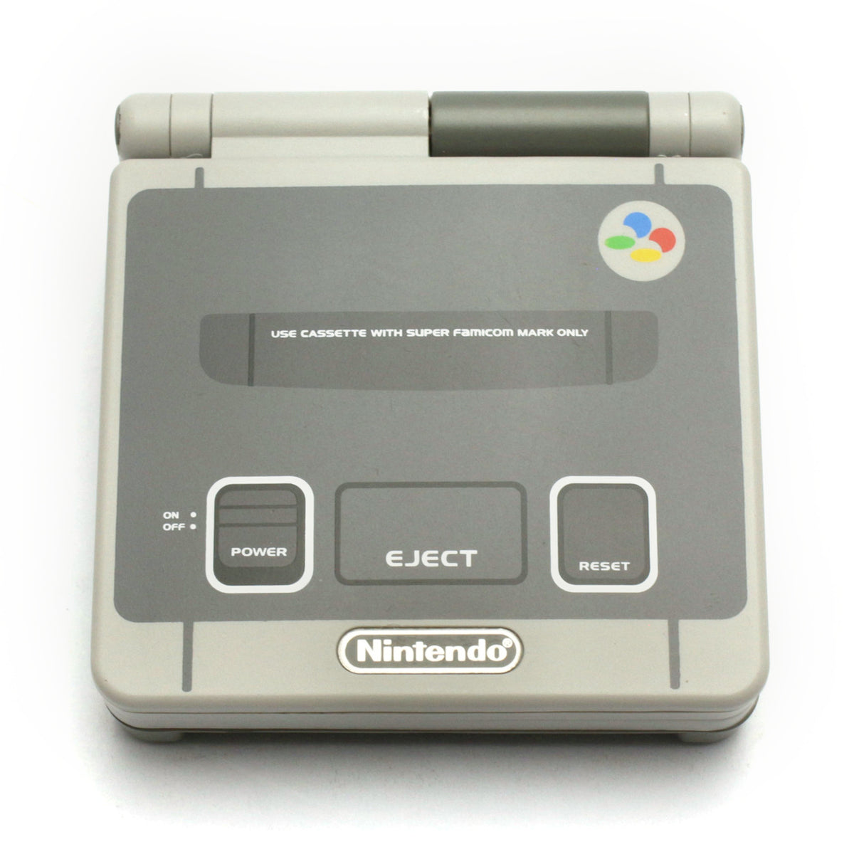 Konsole GBA SP SNES/Super Famicom Design + Netzteil
