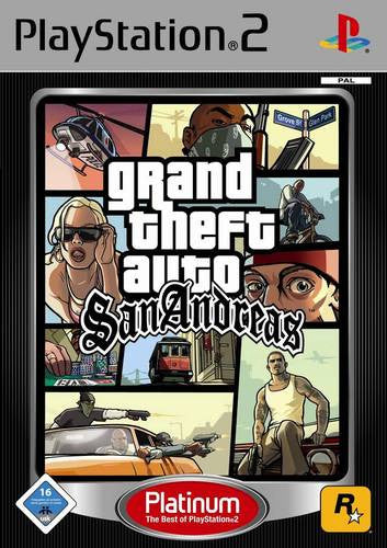 Grand Theft Auto / GTA: San Andreas (DE) — Platinum