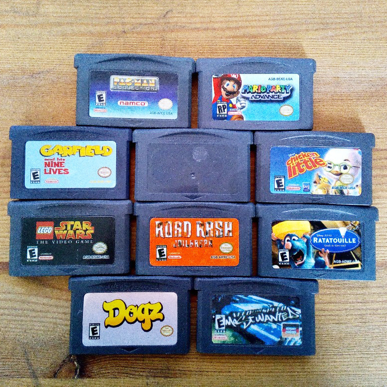 10 GameBoy Spiele zum TOP Preis! - GBA 448