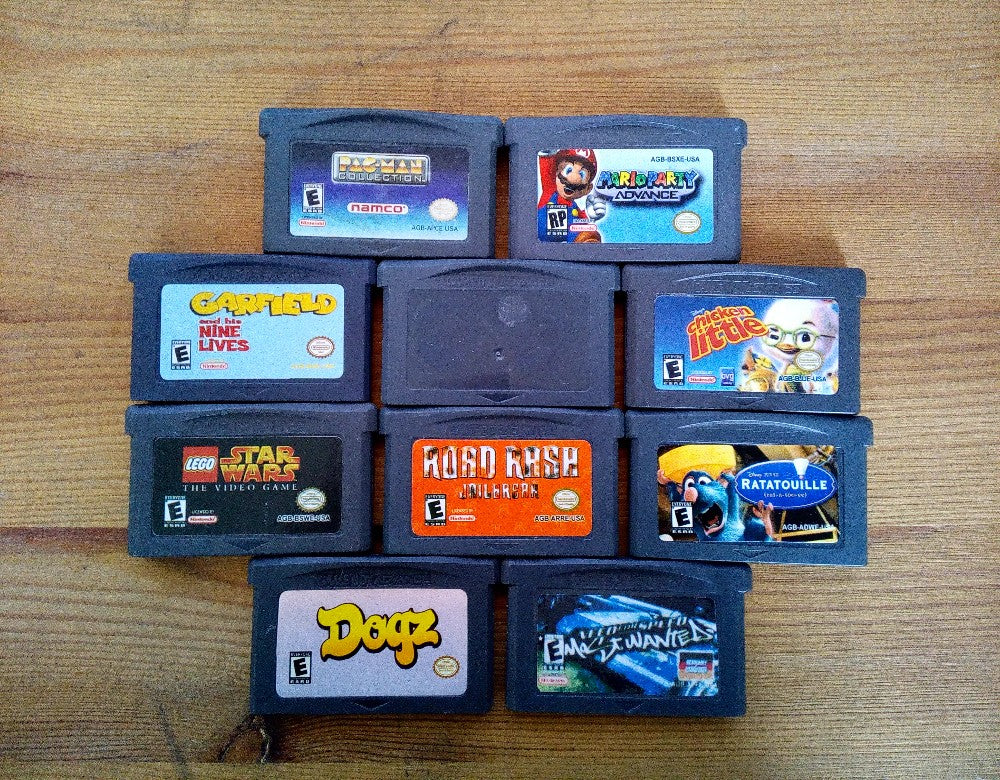 10 GameBoy Spiele zum TOP Preis! - GBA 448