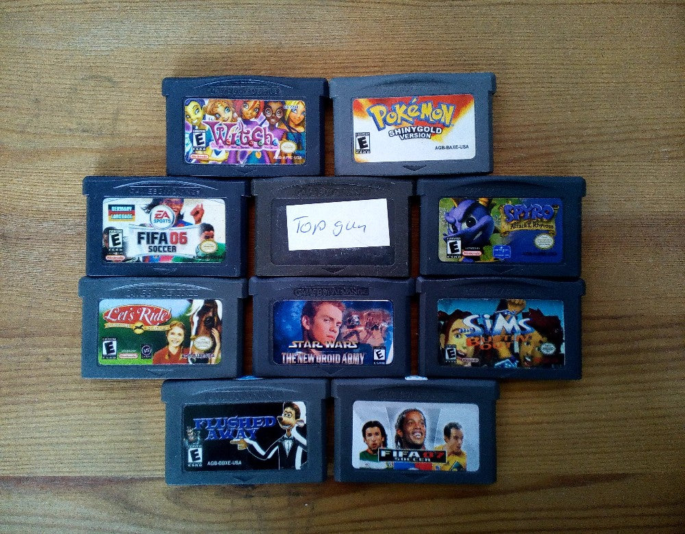 10 GameBoy Spiele zum TOP Preis! - GBA 450