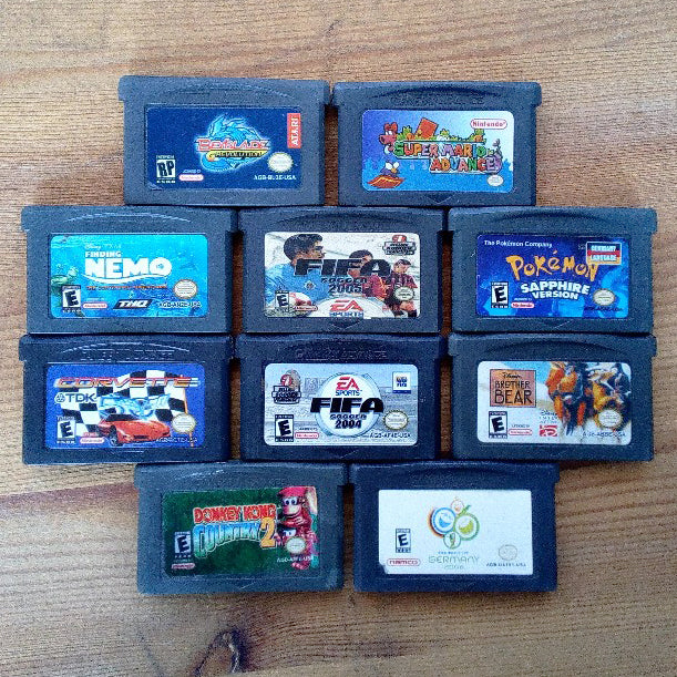 10 GameBoy Spiele zum TOP Preis! - GBA 451