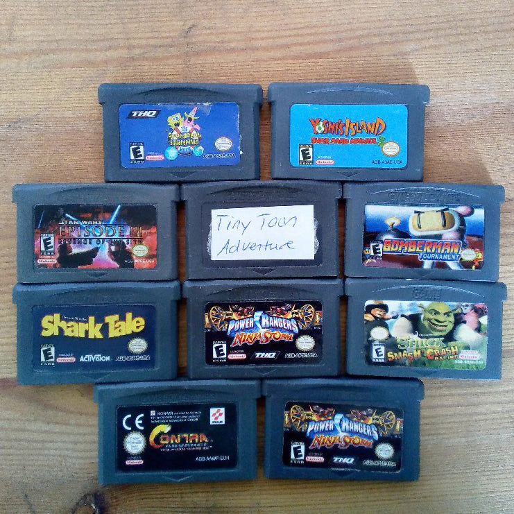 10 GameBoy Spiele zum TOP Preis! - GBA 452