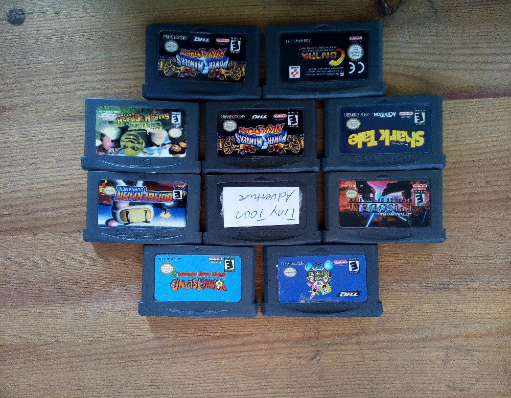 10 GameBoy Spiele zum TOP Preis! - GBA 452