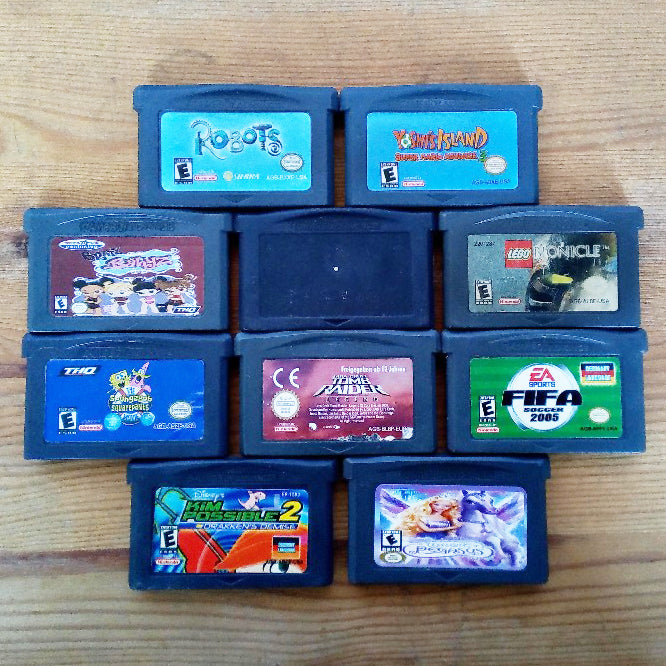 10 GameBoy Spiele zum TOP Preis! - GBA 453