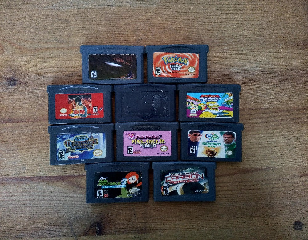 10 GameBoy Spiele zum TOP Preis! - GBA 454