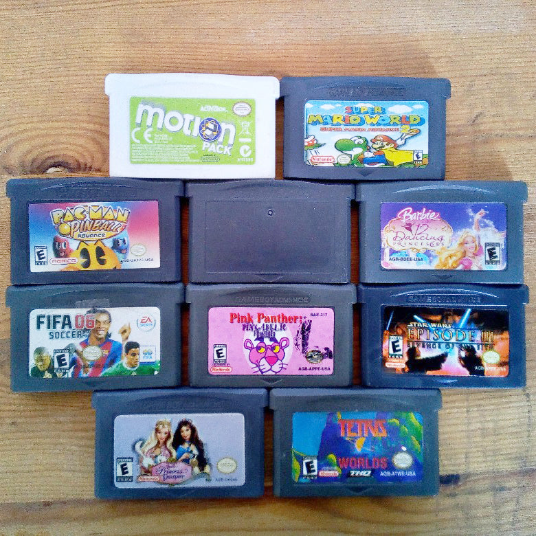 10 GameBoy Spiele zum TOP Preis! - GBA 457