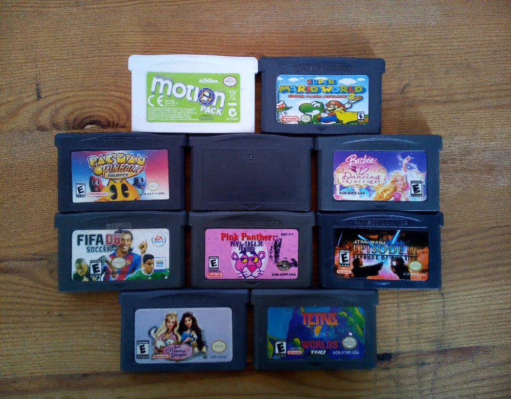 10 GameBoy Spiele zum TOP Preis! - GBA 457