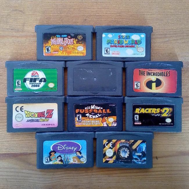 10 GameBoy Spiele zum TOP Preis! - GBA 459