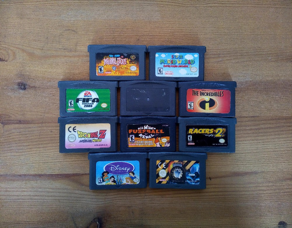 10 GameBoy Spiele zum TOP Preis! - GBA 459