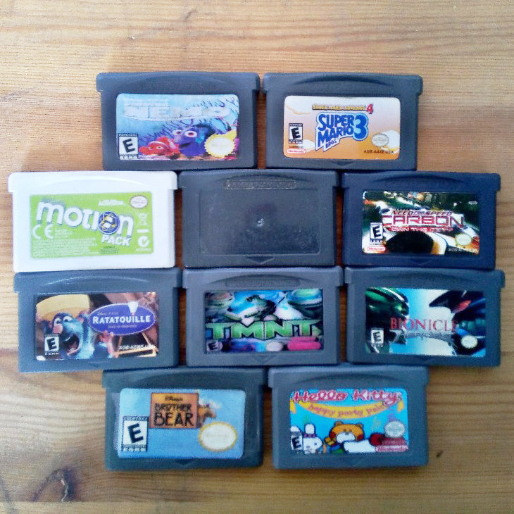 10 GameBoy Spiele zum TOP Preis! - GBA 460