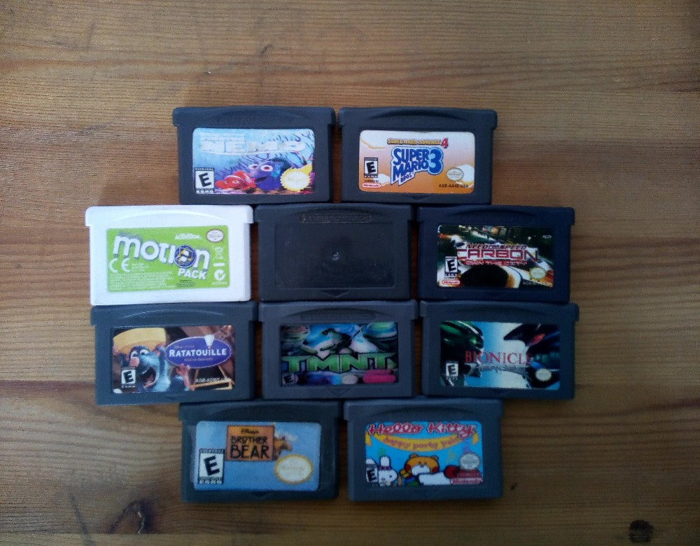 10 GameBoy Spiele zum TOP Preis! - GBA 460