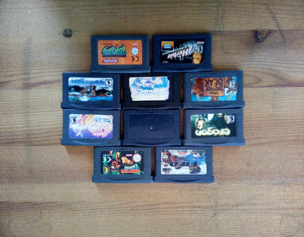 10 GameBoy Spiele zum TOP Preis! - GBA 461