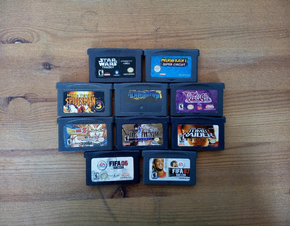 10 GameBoy Spiele zum TOP Preis! - GBA 464