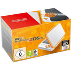 Konsole New 2DS XL weiß/orange + Netzteil
