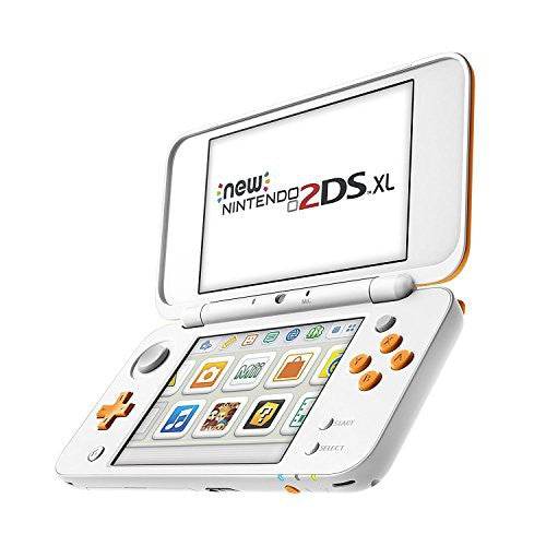 Konsole New 2DS XL weiß/orange + Netzteil