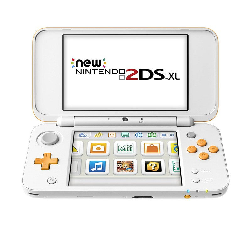 Konsole New 2DS XL weiß/orange + Netzteil