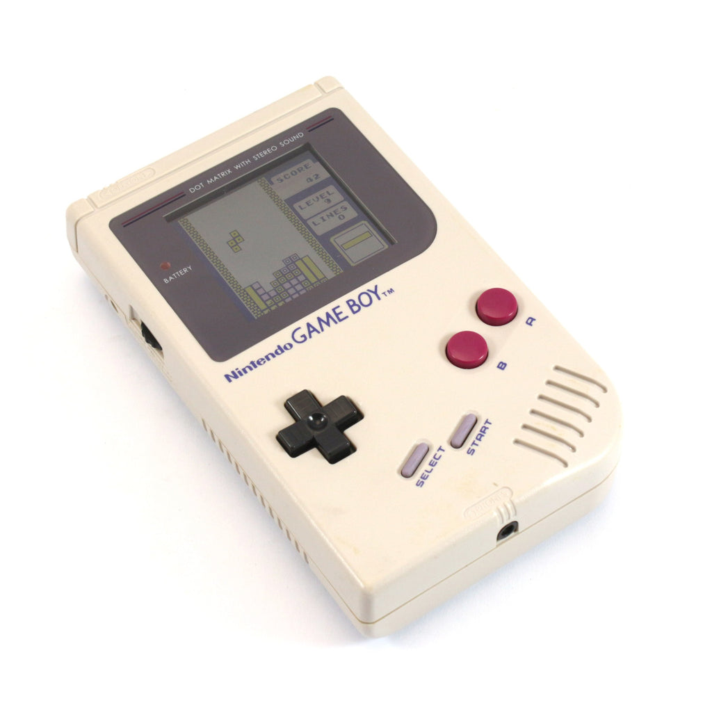 Konsole Classic DMG-01 grau IPS V4 LCD Display Mod