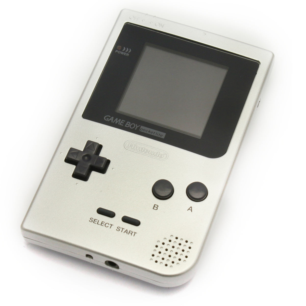 Konsole Custom Case silber mit neuem Gehäuse + Backlight Mod
