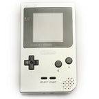 Konsole Custom Case silber mit neuem Gehäuse + Backlight Mod