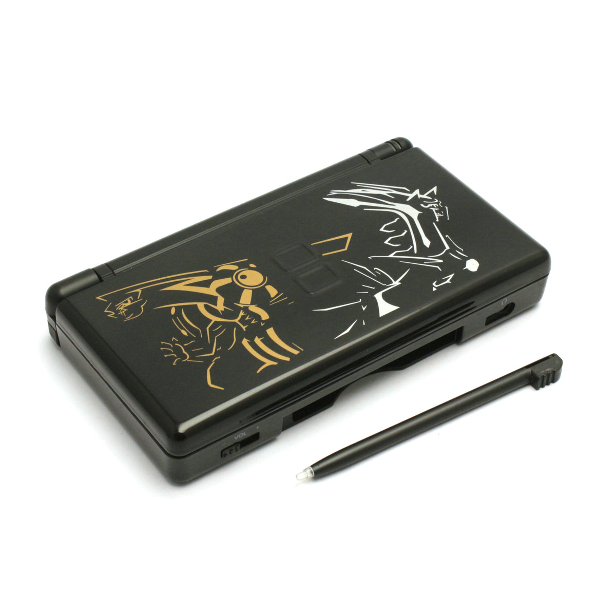 DSL Konsole schwarz Pokemon Pearl & Diamant Custom Case