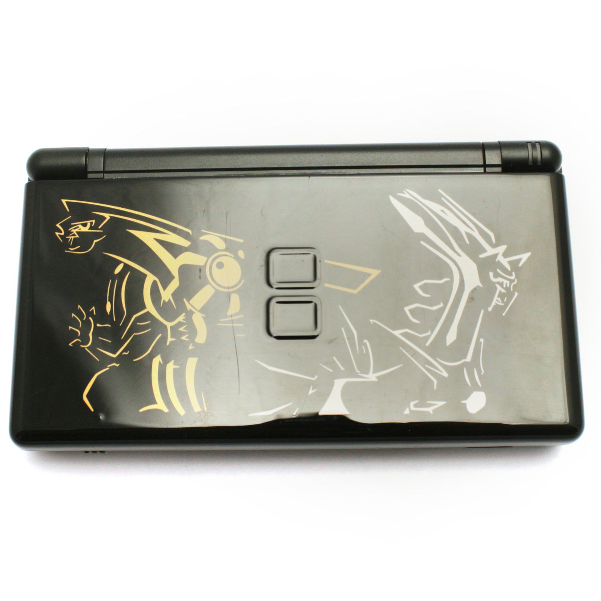 DSL Konsole schwarz Pokemon Pearl & Diamant Custom Case