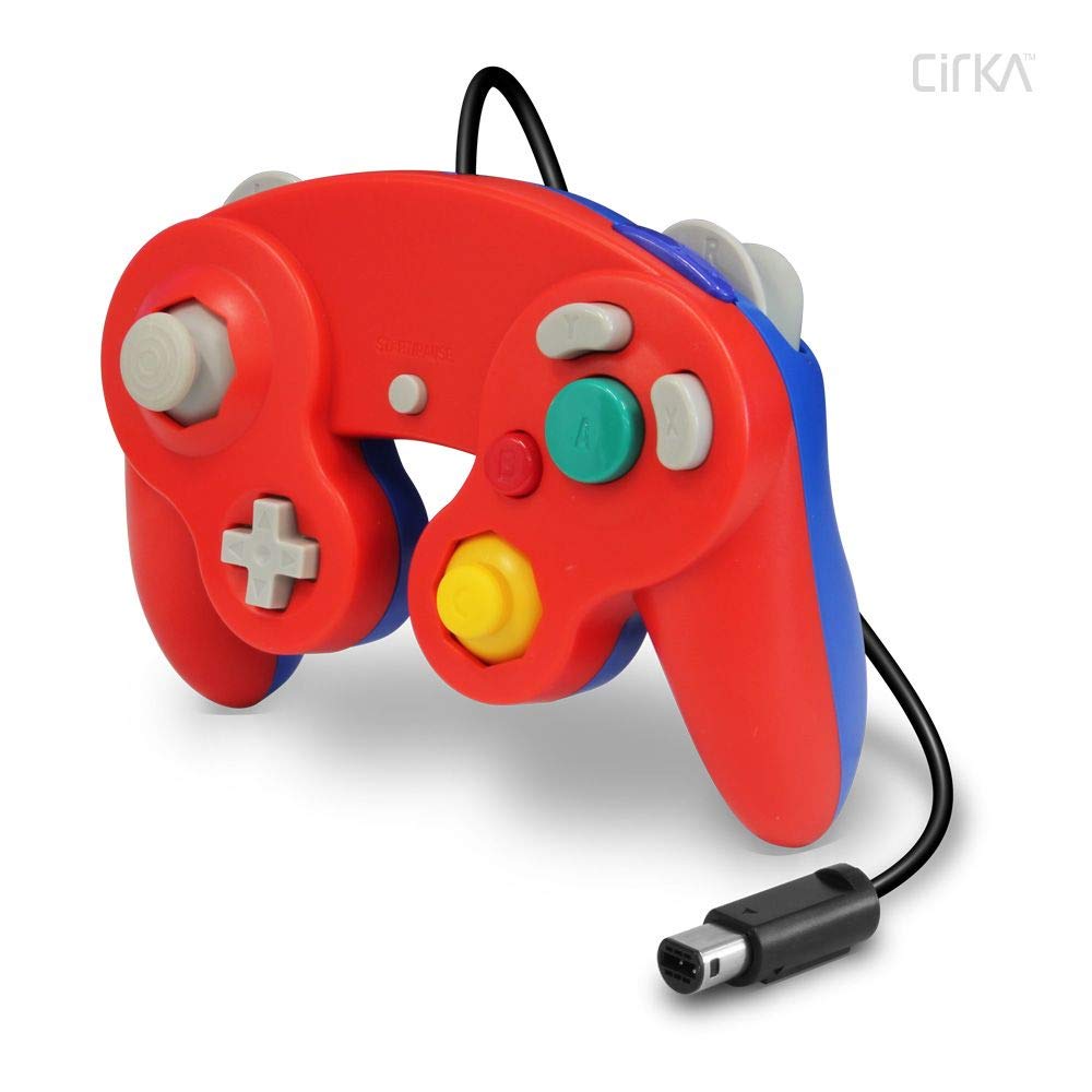 Controller / Pad rot+blau [Cirka]