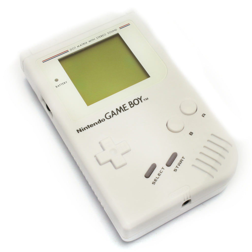 Konsole Classic DMG-01 Custom Case weiß mit weißen Buttons