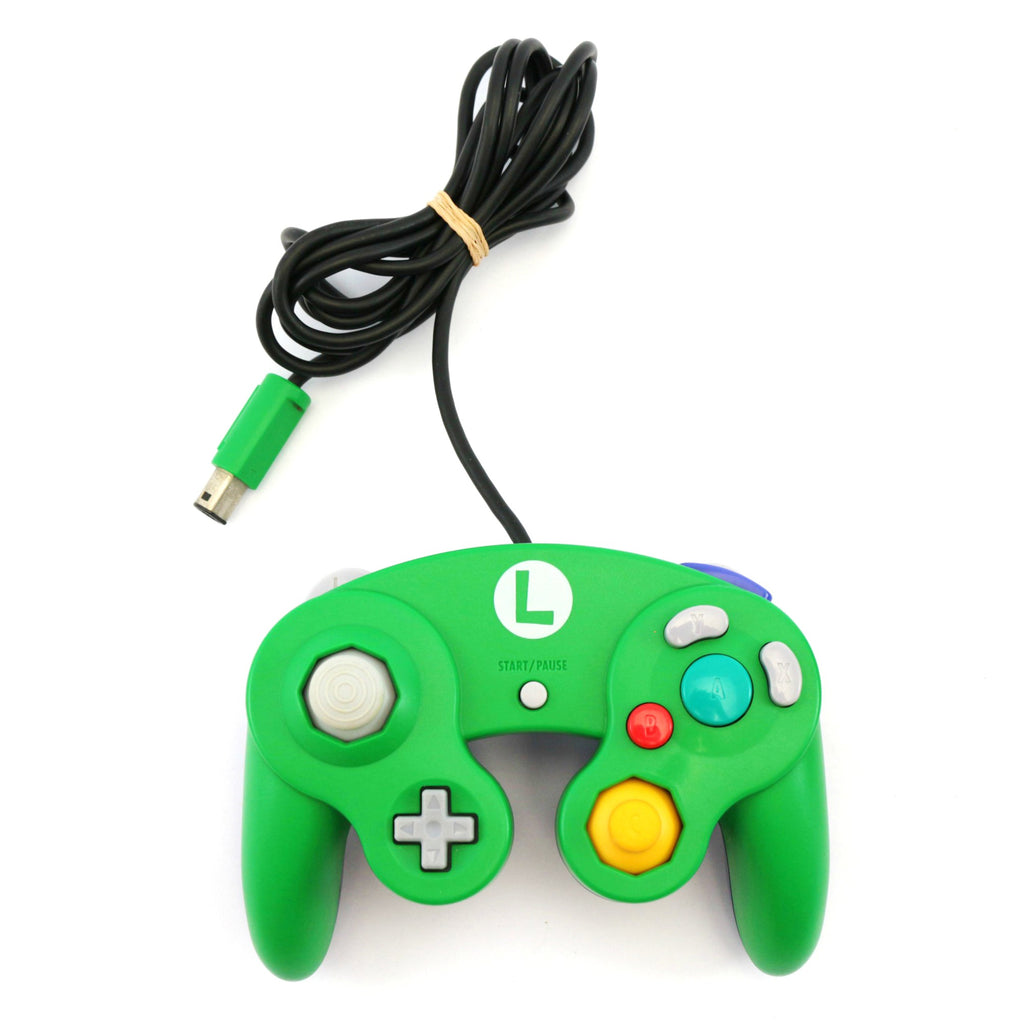 Original Nintendo Controller / Pad grün Club Nintendo Luigi Edition DOL-003 (JP) — grün Club Nintendo Luigi Edition DOL-003