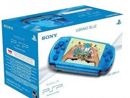 Konsole Slim & Lite 3004 Vibrant Blue / blau + Netzteil