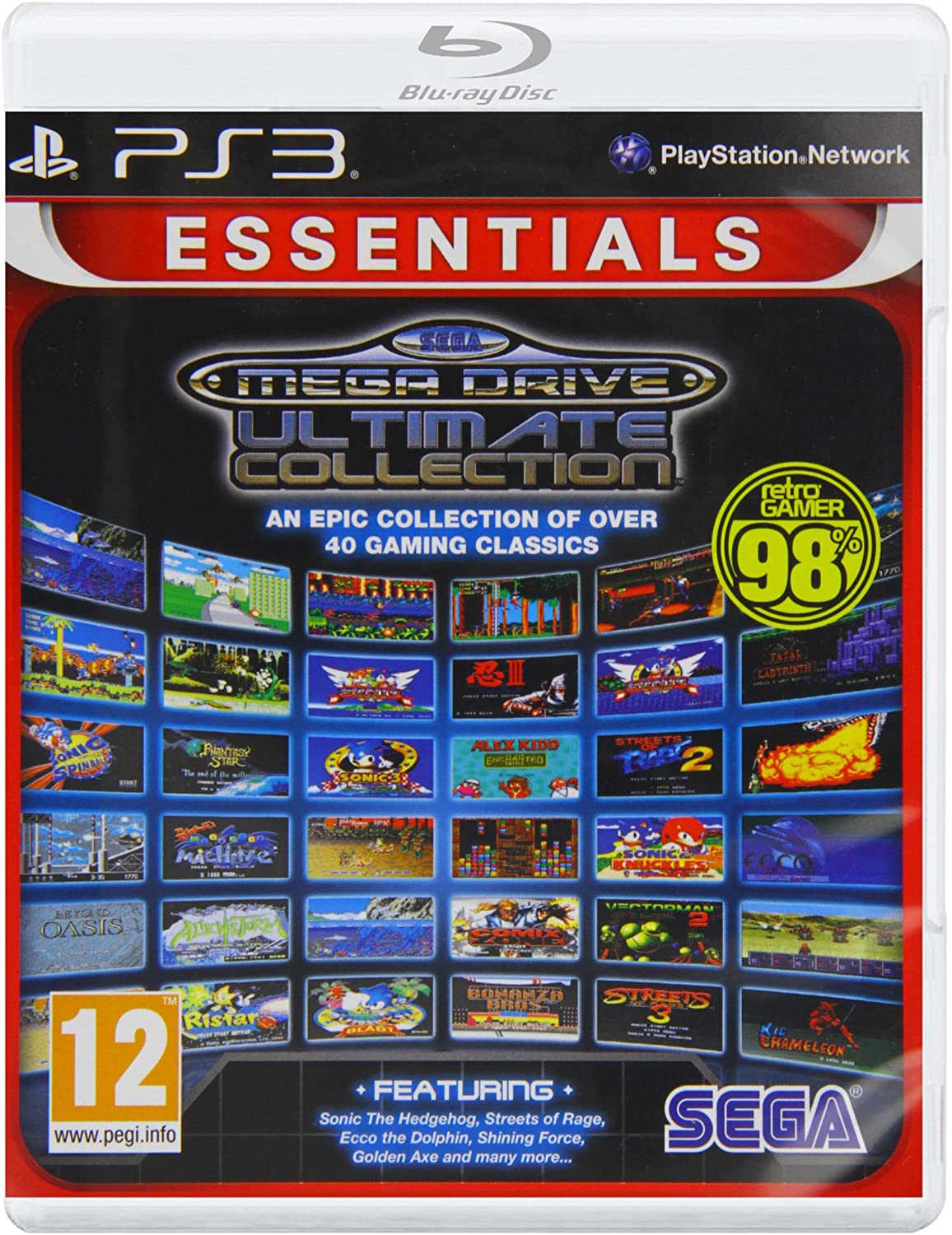 SEGA Mega Drive: Ultimate Collection (GB) — Essentials