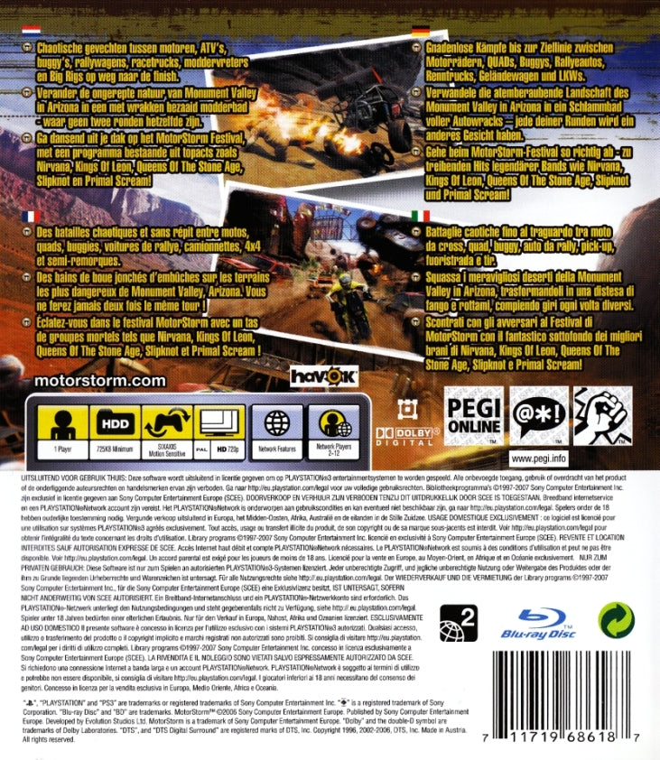 Motor Storm [Platinum] (FR)