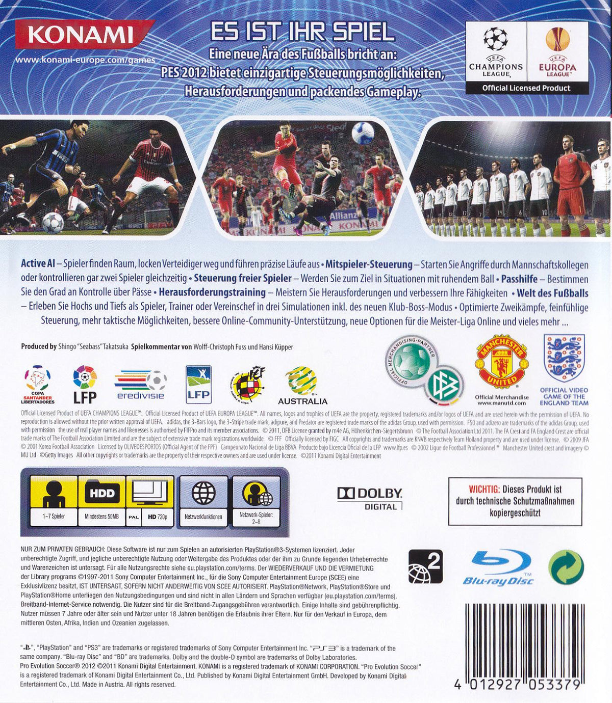 PES 2012: Pro Evolution Soccer (ES)