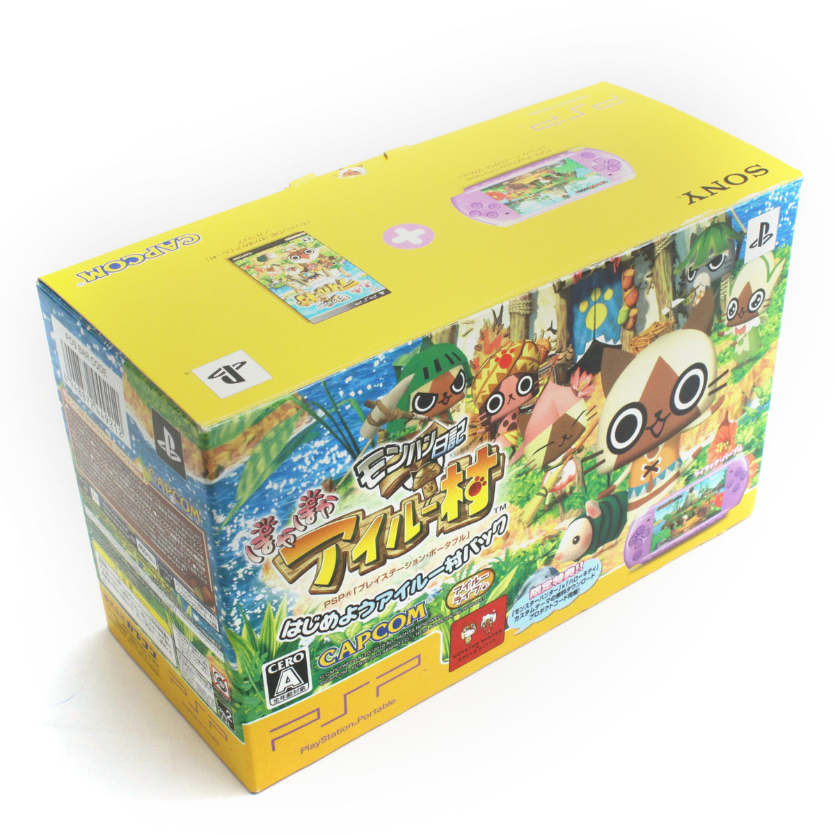 Konsole Slim & Lite 3000 Hajimeyou Airu Mura Pack lila (JP)