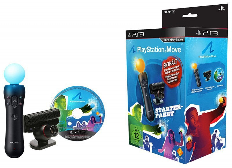 Original Move Starter Pack + Motion Controller + Kamera (DE) — Big Box