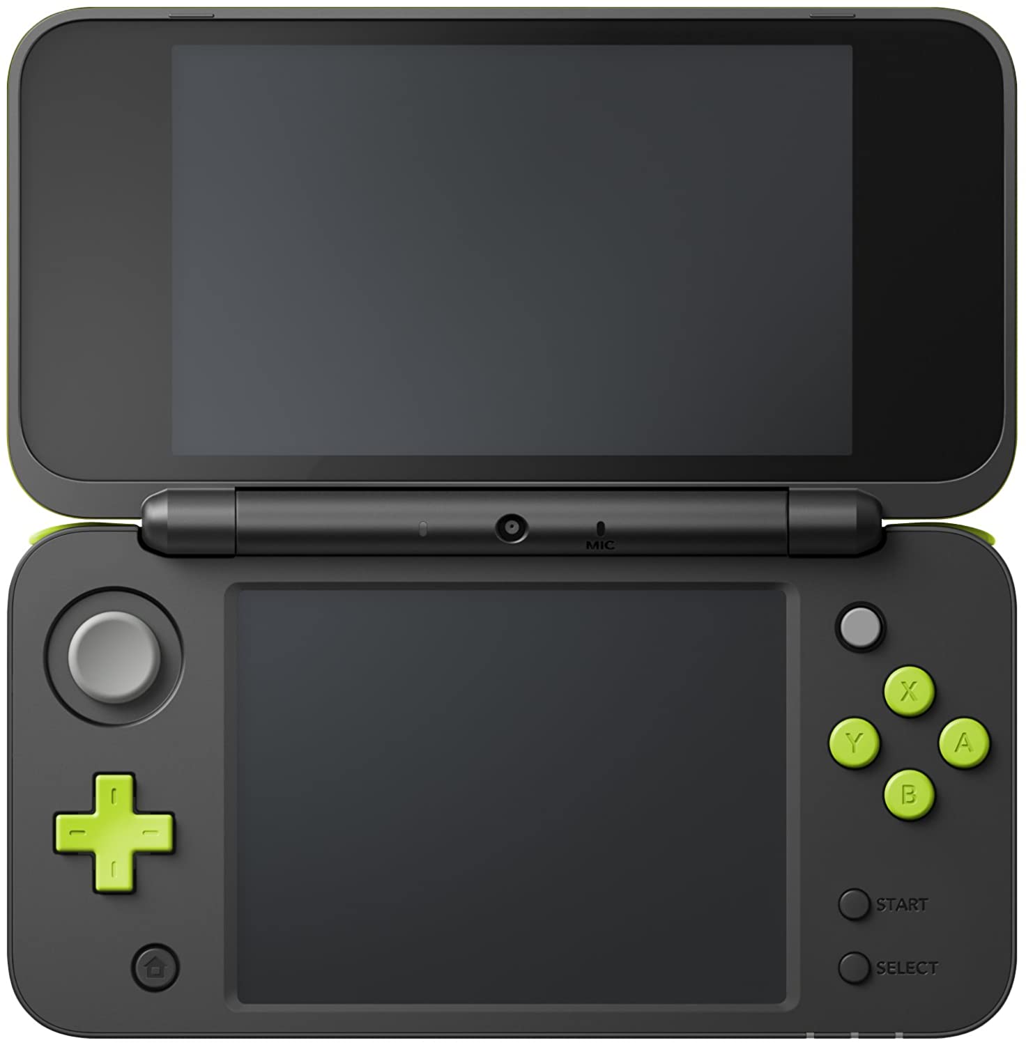 Konsole New 2DS XL schwarz/grün + Netzteil