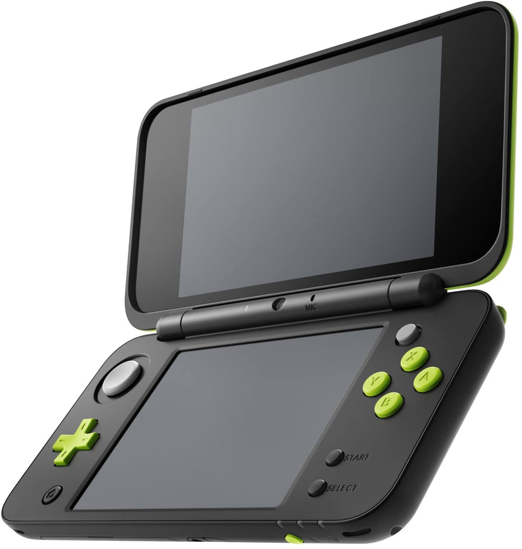 Konsole New 2DS XL schwarz/grün + Netzteil