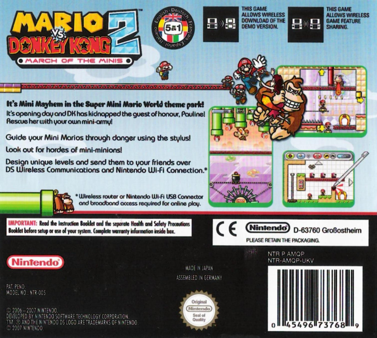 Mario vs Donkey Kong 2: March of the Minis