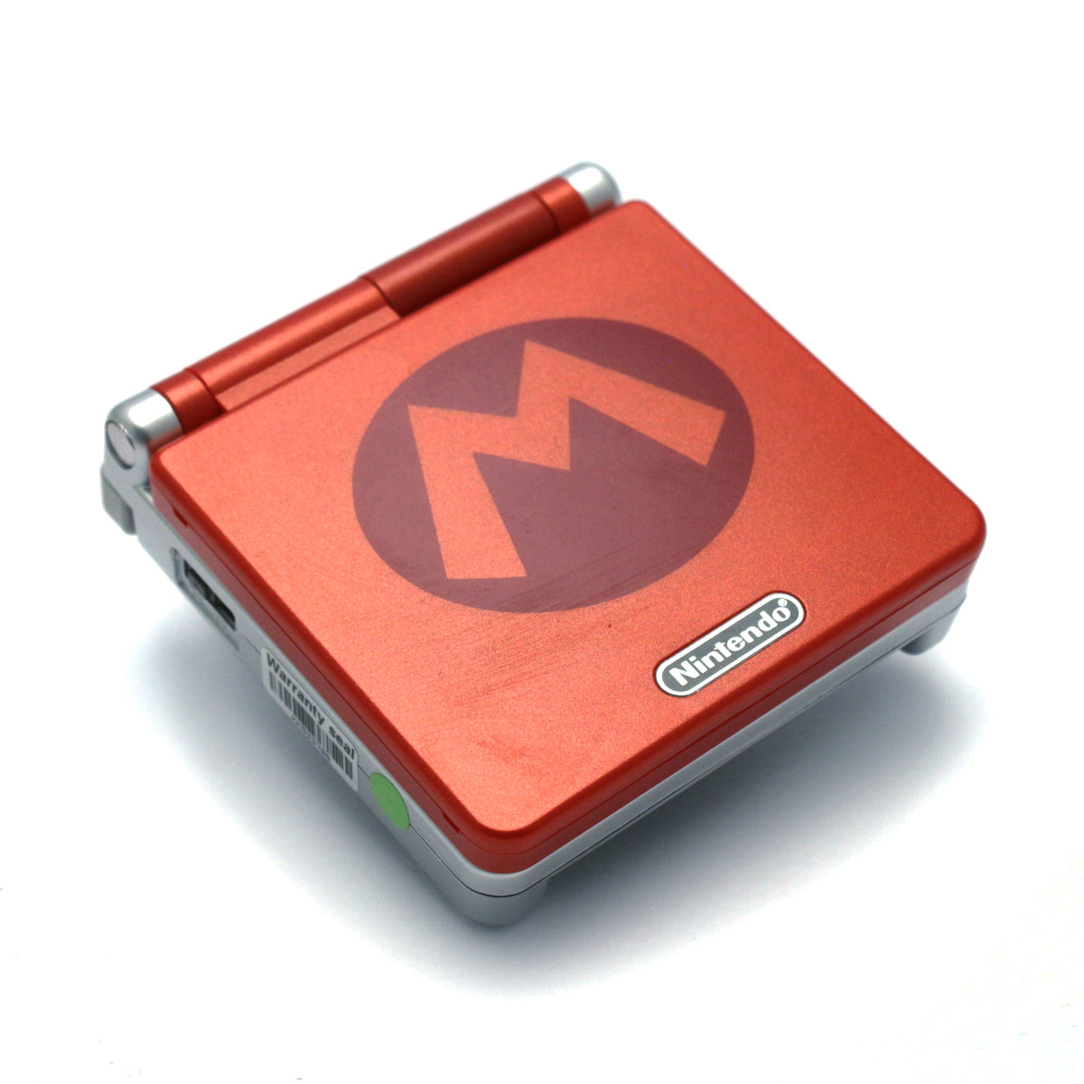 Konsole GBA SP Mario Edition IPS V2 Mod + Netzteil — Mario Edition IPS V2 Mod