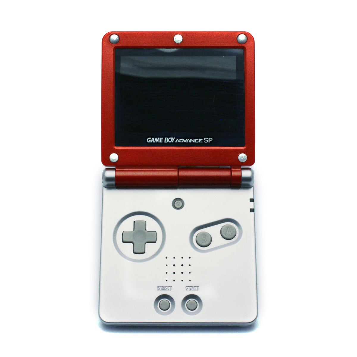 Konsole GBA SP Mario Edition IPS V2 Mod + Netzteil — Mario Edition IPS V2 Mod