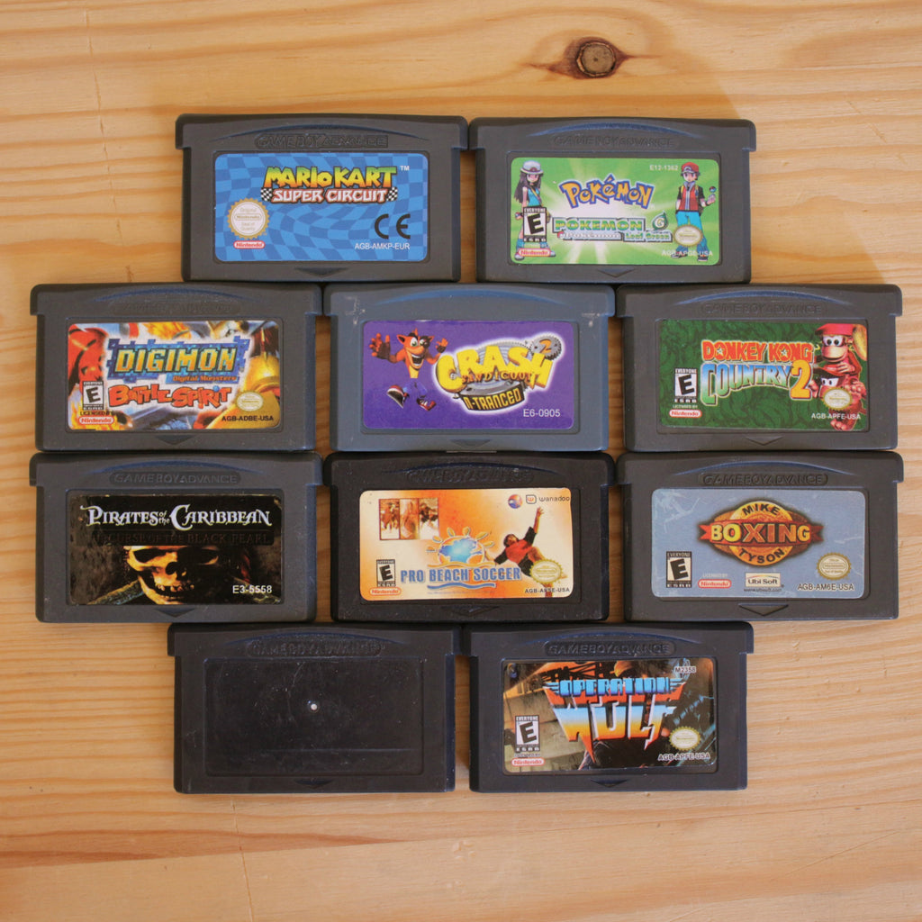 10 GAMEBOY SPIELE ZUM TOP PREIS! - GBA 490