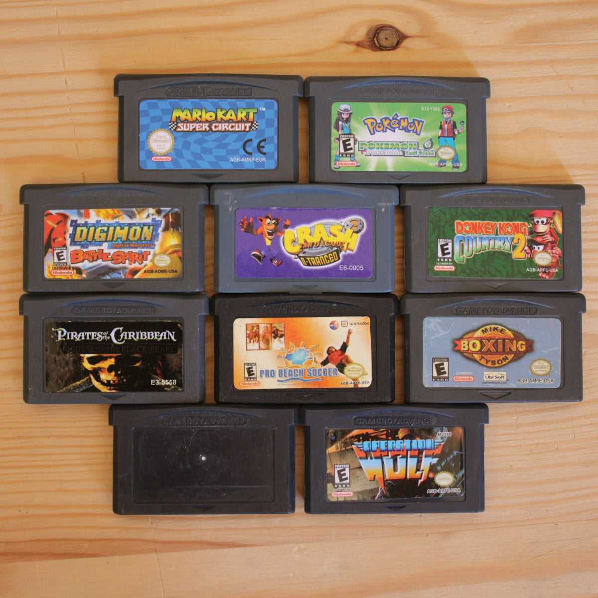 10 GAMEBOY SPIELE ZUM TOP PREIS! - GBA 490