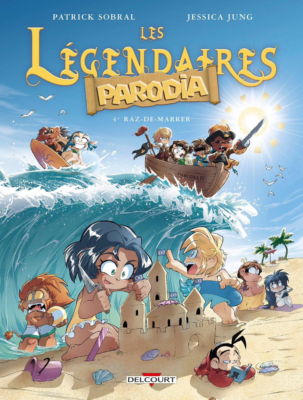 Comic: Les Légendaires - Parodia: Raz-de-marrer Tome 04 (FR)