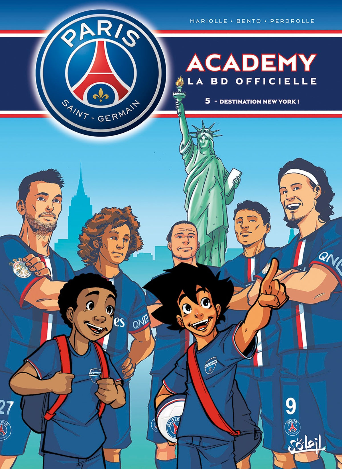 Comic: PSG Academy - Destination New York - Tome 05 (FR)