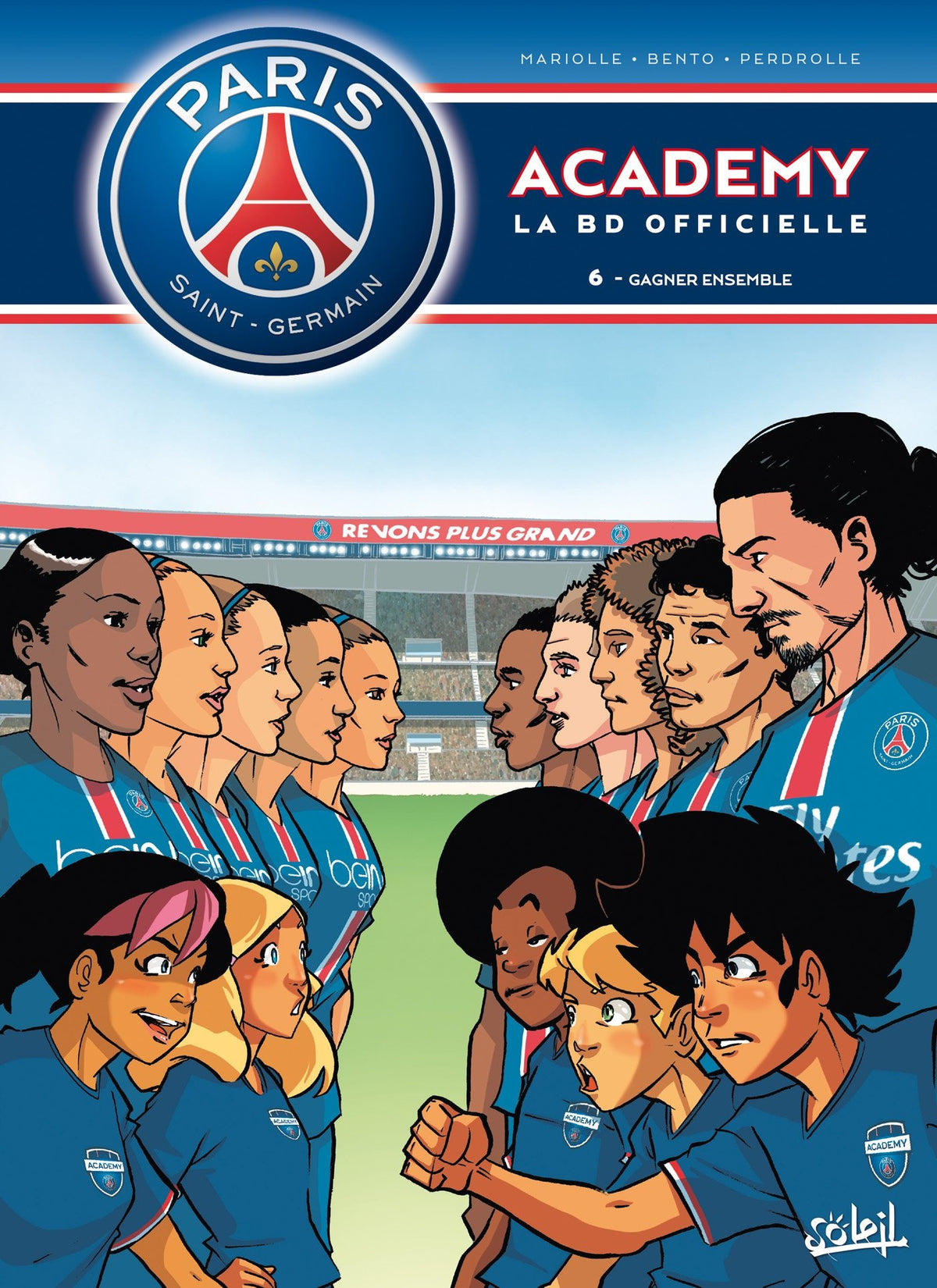 Comic: PSG Academy - Gagner ensemble Tome 6 (FR)