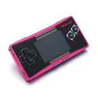 Konsole pink mit NES Faceplate + Netzteil