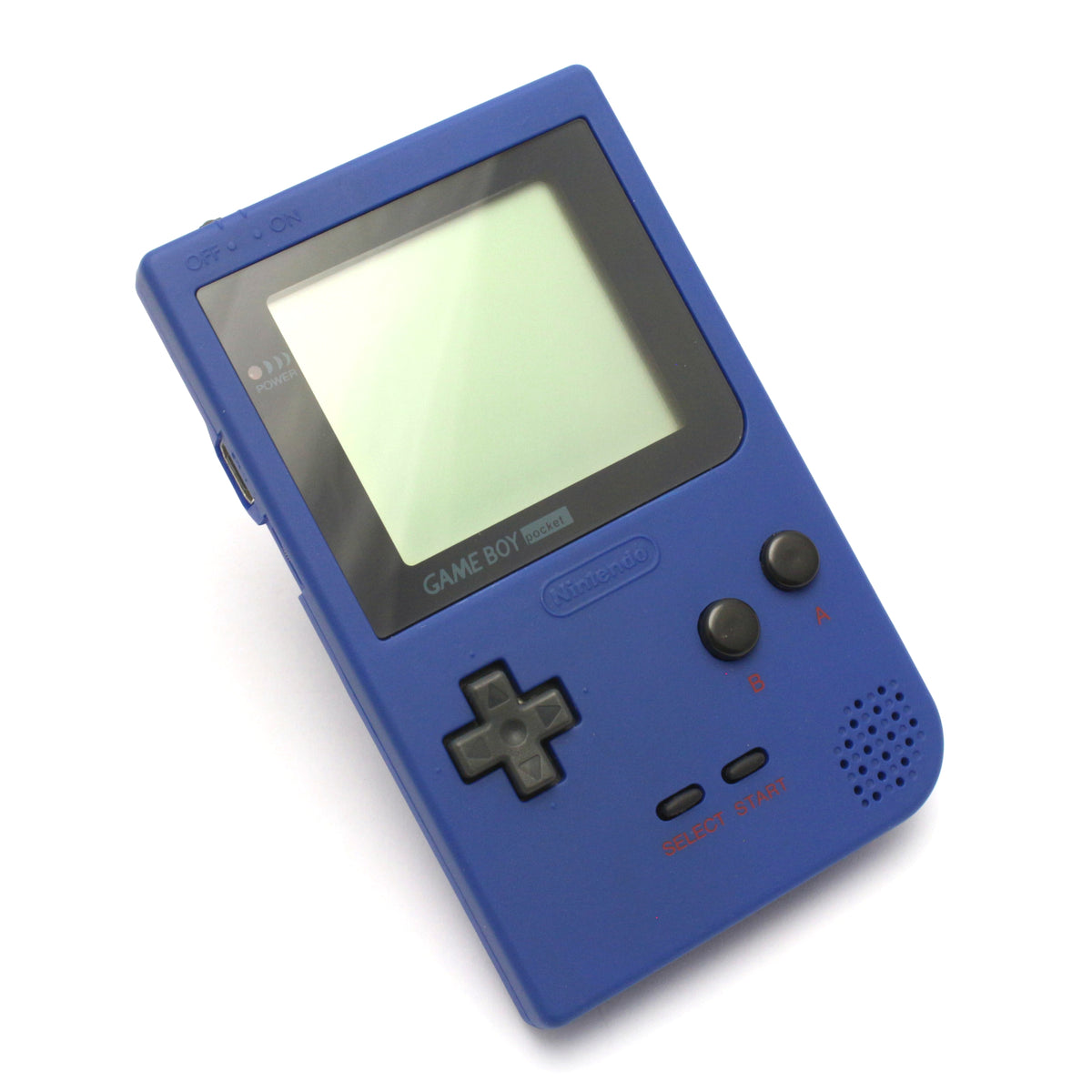 Konsole Custom Design blau mit neuem Gehäuse und Gummibeschichtung