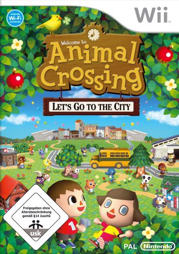 Animal Crossing: Let's go to the City + Wii Speak (DE) — Big Box