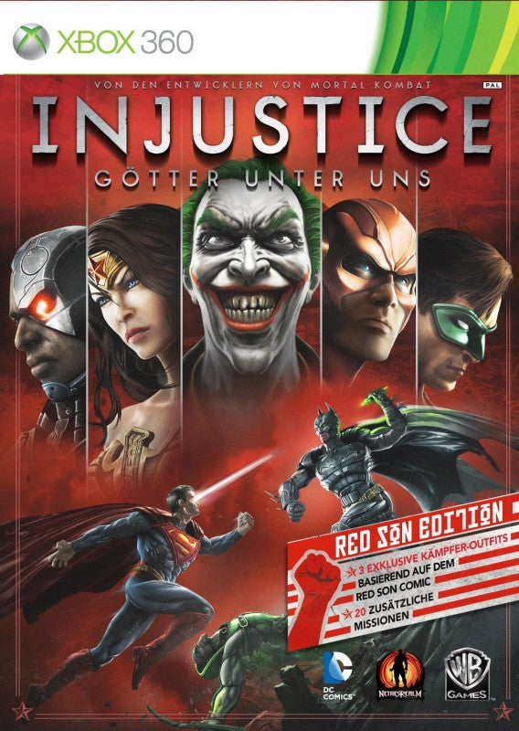 Injustice: Götter unter uns / Gods Among Us Red Son Edition (DE) — Steelbook